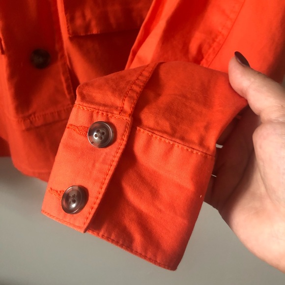 CABI Resort Bright Orange Jacket - Picture 7 of 9